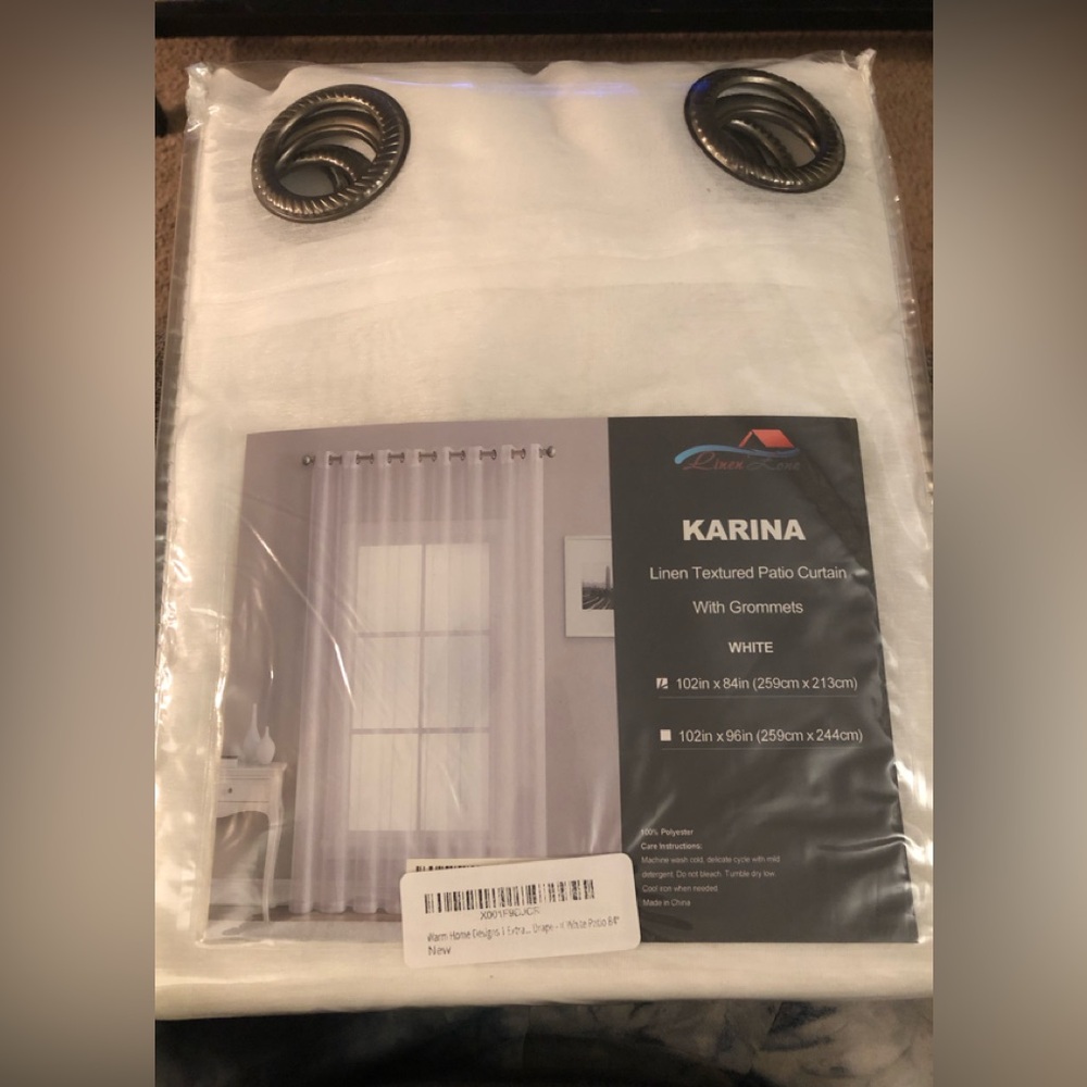 Sheer Curtain Extra Wide